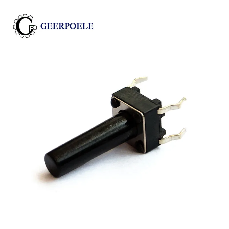 

50pcs/lot 6*6*15mm Interruptor DIP 4P Micro Switch Tactile Tact Direct Patch Self-Reset Interruptor Environmental protection