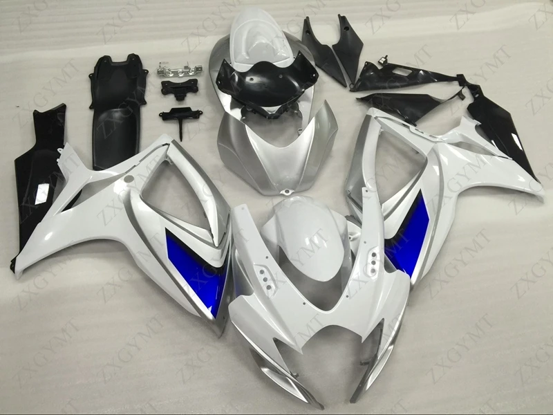 

Fairing for Suzuki GSXR750 2006 - 2007 K6 Silver White Motorcycle Fairing GSXR 750 06 Abs Fairing for Suzuki GSXR750 06