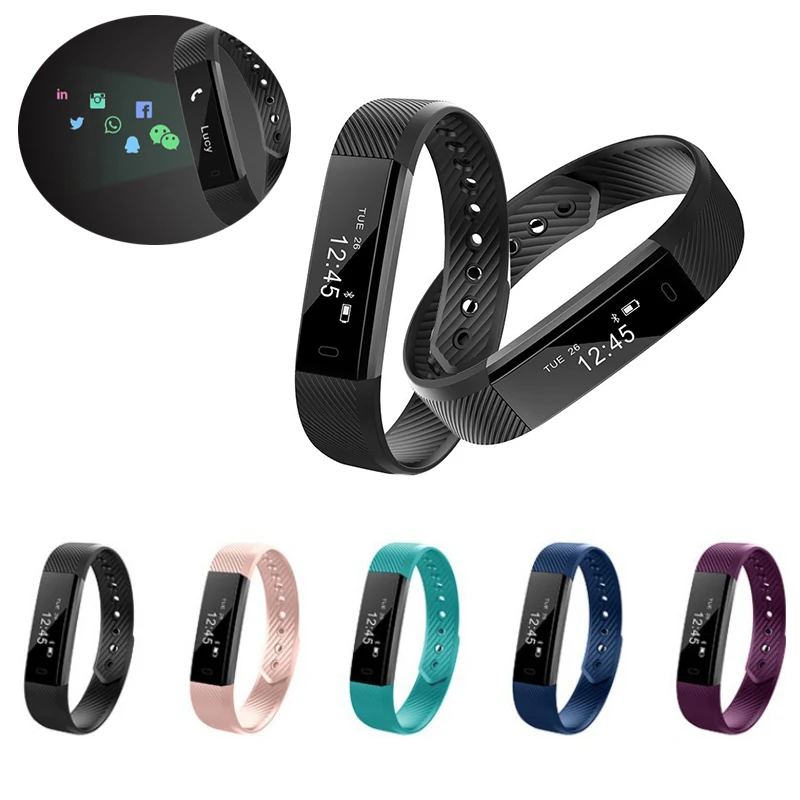 run step watch bracelet pedometer