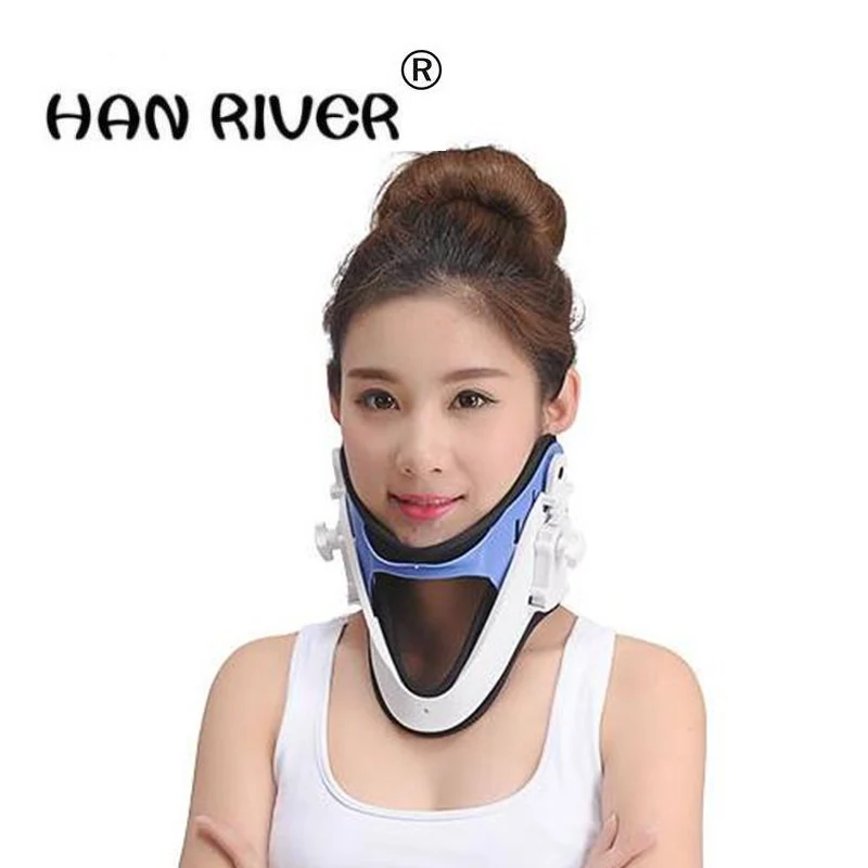 Adjustable cervical clamp holder massager neck neck massage pillow body