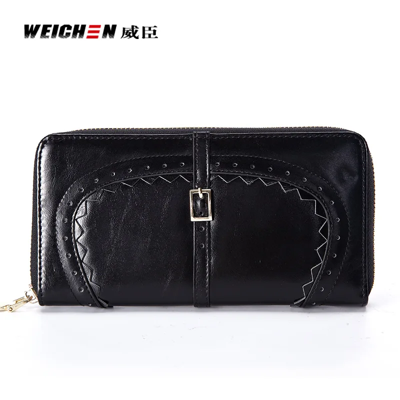 

Women Wallet Genuine Leather Handbag package multi-card female package carteira feminina