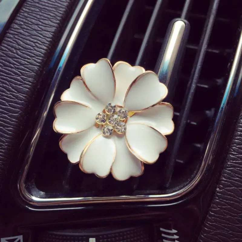 1PCS Auto Car Daisy Flower Air Outlet Fragrant Perfume Clip Freshener Diffuser | Автомобили и мотоциклы
