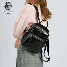 LAORENTOU женские рюкзаки из натуральной кожи в консервативном стиле, женский рюкзак для путешествий, школьная сумка, мини модные оригинальные сумки на плечо