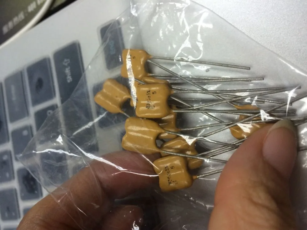

The original capacitor CDM 390PF J 1000V