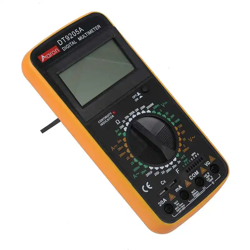 

HOT-DT9205A Digital Multimeter AC/DC Voltmeter Ammeter Resistance Capacitance Meter