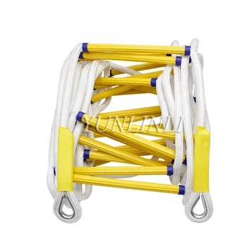 15M Rescue Rope Ladder Fire Escape Ladder Emergency Work Safety Response Fire Rescue Rock Climbing Escape Aerial Work Rescue спасательная штанга singing rock rescue pole