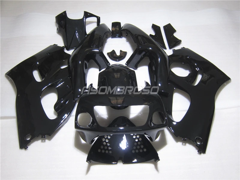 Бесплатный заказ обтекатель комплекты для Suzuki 1996 1998 2000 GSXR750 GSX R600 96 97 98 99 00 GSXR 600 без каблука черные мотоциклетные Обтекатели части