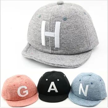 

Lovely Letter Baby Baseball Cap Infants Cotton Cap Boys Girls Winter Hat
