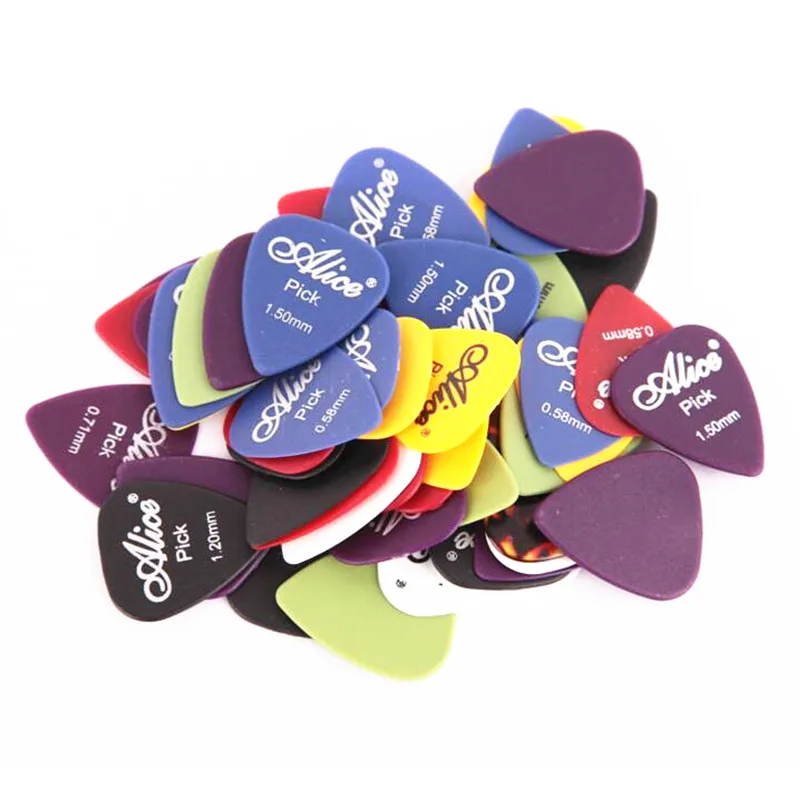 100 unids bajo Guitarras recoge Alice de encargo acústica de encargo eléctrico Guitarras ra púas Accesorios instrumentos musicales puas 100 unids bajo Guitarras recoge Alice de encargo acústica de encargo eléctrico Guitarras ra púas Accesorios instrumentos musicales puas