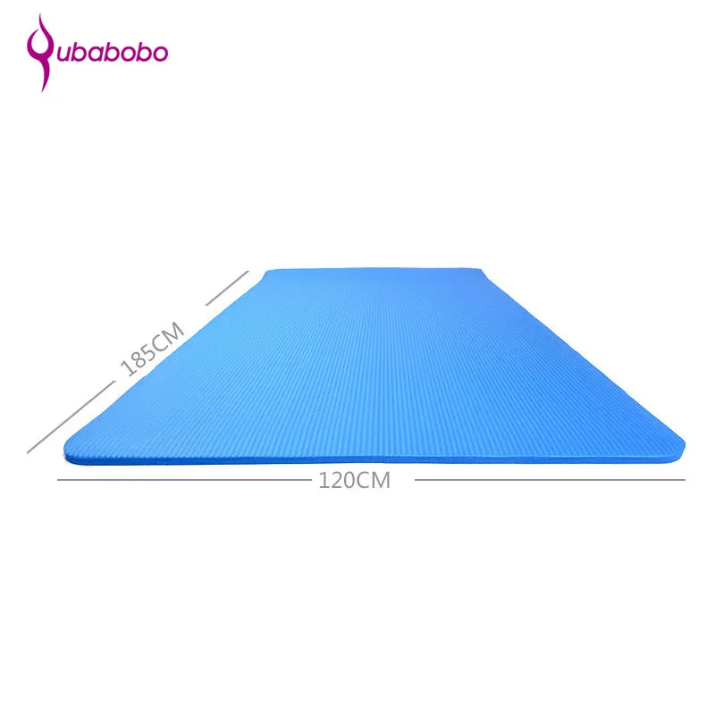 

[QUBABOBO] 185cm*120cm*1.5cm Double Yoga Mat Widen Non-slip Fitness Mat Pilates Balance Sport Cushion Brand Exercise Pad