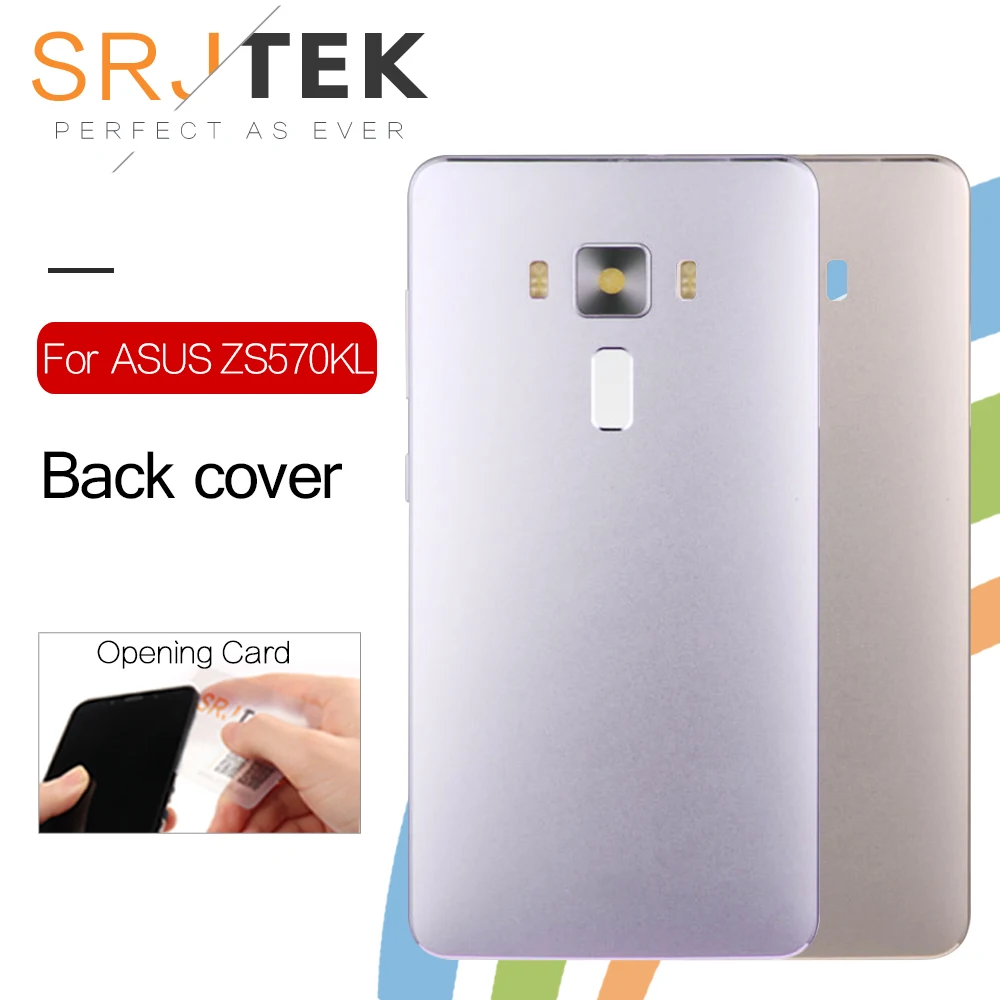

Original Back Housing For ASUS Zenfone 3 Deluxe ZS570KL Z016D Back Battery Cover Case with Camera Lens Replacement Parts