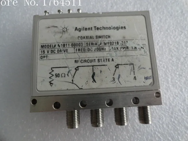 

[BELLA] ORIGINAL Agilent N1811-60003 DC-20GHZ SPDT 15V SMA