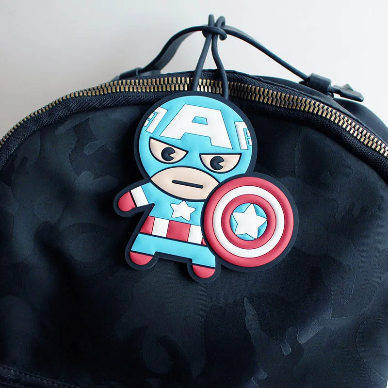Travel Accessories Cartoon Silica Gel Spiderman Luggage Tag Women Portable Label Suitcase ID Address Holder Baggage Boarding Travel Accessories Cartoon Silica Gel Spiderman Luggage Tag Women Portable Label Suitcase ID Address Holder Baggage Boarding