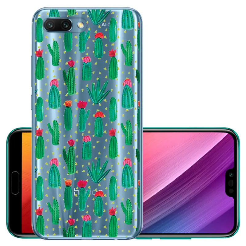 Arvin Clear Silicone case FOR Huawei Honor 10 Patterned Case FOR Huawei Honor 9 lite Smart Protective Phone Cover FOR Honor 7c (7)