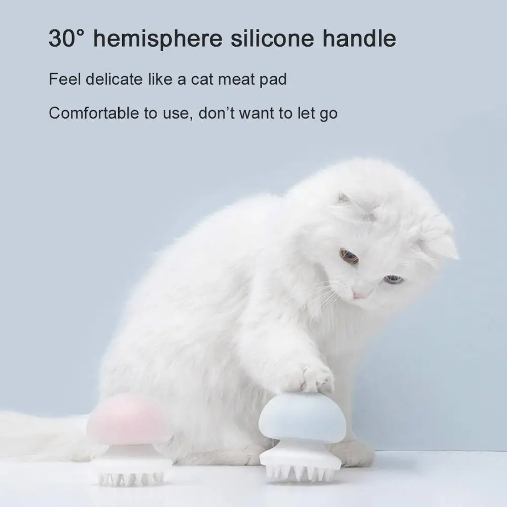 

Cat Massager Comb Jellyfish Pet Negative Ion Anti-static Comb for Cat Hair Clean Pet Grooming Massager Comb For Pet Dog and Cat