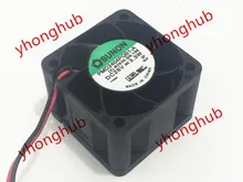 Free Shipping For SUNON PMD2404PQB1-A (2).B2639.GN.15S DC 26V 3.3W 2-wire 2-pin connector 40x40x28mm Server Square Cooling Fan nidec c34736 55 t0s server square fan dc 24v 0 15a 40x40x20mm 2 wire