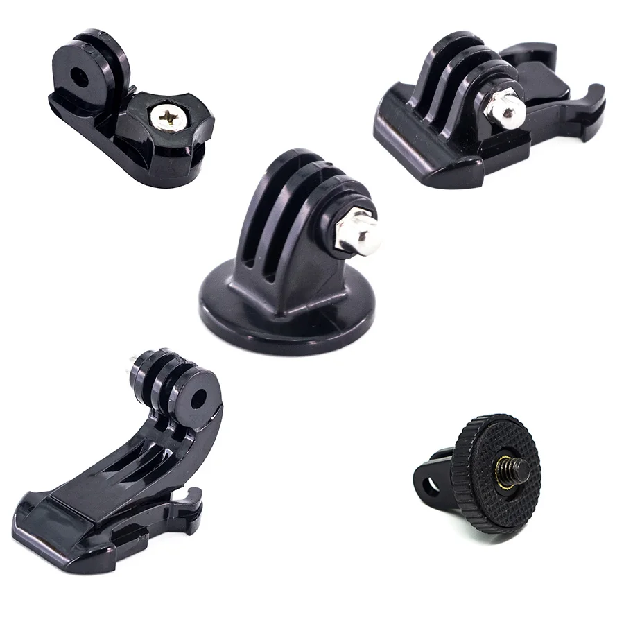 Beste Adapter Mount Converter voor SJCAM SJ4000 Xiaomi Yi Camera Accessoires Kit voor GoPro Hero 7 6 5 4 3 4 s 5 s Sessie