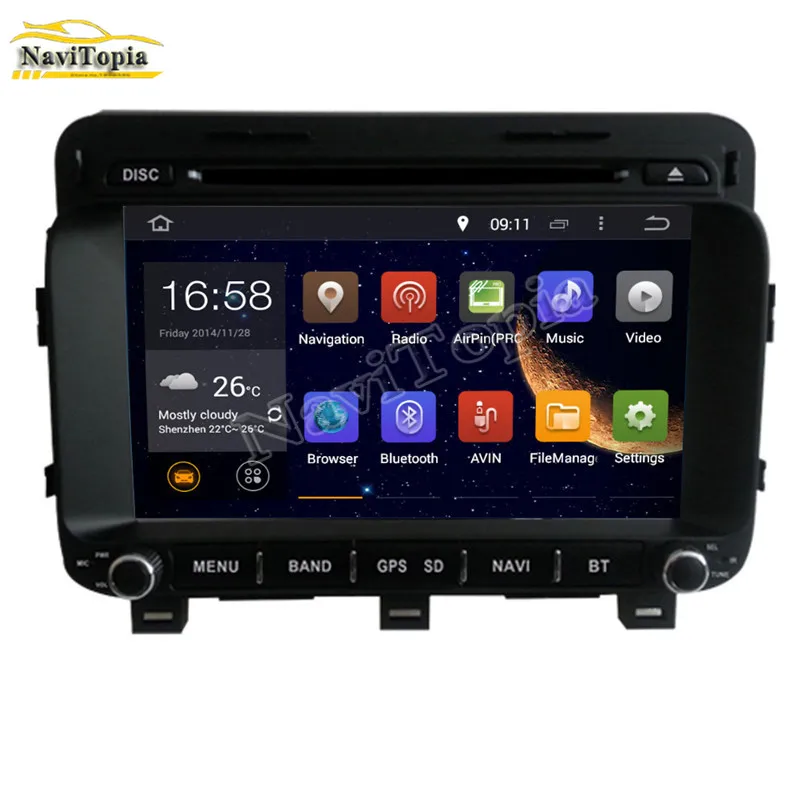 Perfect Octa Core 4G RAM 64G ROM Android 9.0 Car DVD Multimedia Player GPS for Kia K5/for OPTIMA 2014- for Kia Magentis 2014 2015 2016- 0