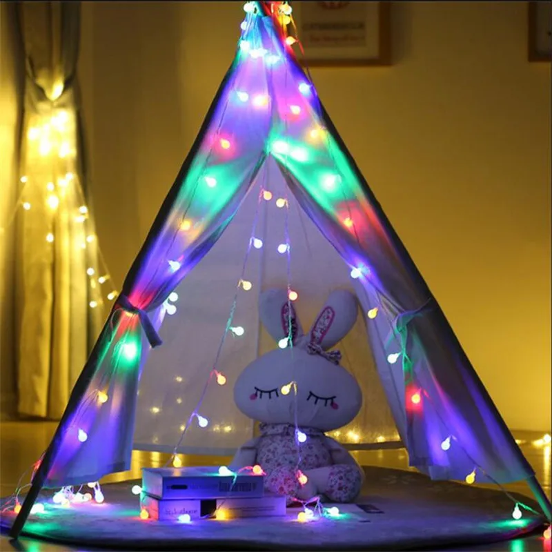 5 M 28 bolas LED Luces De Navidad al aire libre Año Nuevo Garland LED Luces De hadas Luces De Navidad Partido De la boda decoraciones 5 M 28 bolas LED Luces De Navidad al aire libre Año Nuevo Garland LED Luces De hadas Luces De Navidad Partido De la boda decoraciones