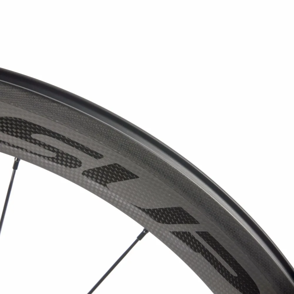 SUPERTEAM Carbon Wheelset 700C Clincher колеса 50 мм Дорожный велосипед колесная трубчатая 23 мм с Powerway R7 концентратор Быстрая