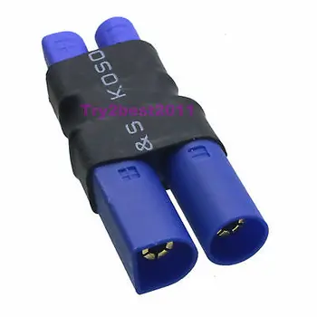 

No Wires Connector: Male EC5 to Female EC3 Lipo Battery Adapter