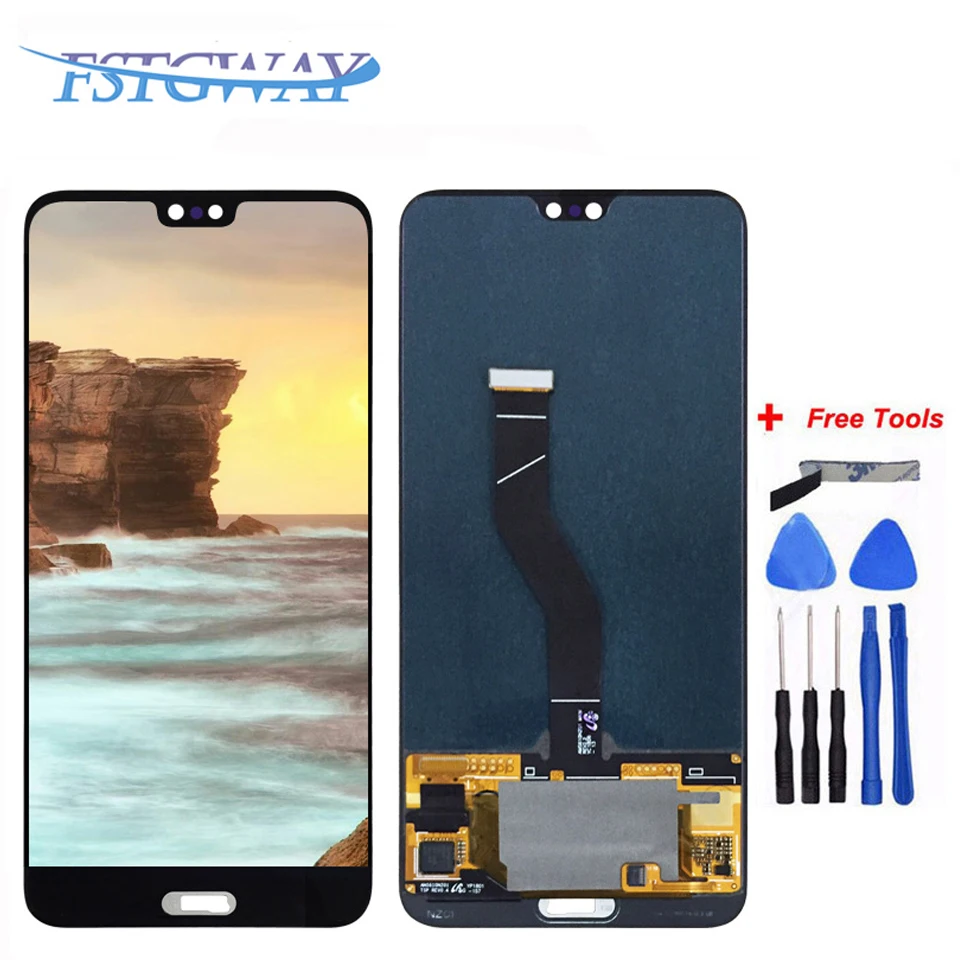 

6.1" For Huawei P20 Pro LCD Display Touch Screen Assembly Replacement For huawei p20 pro CLT-L04 CLT-L09 CLT-L29 LCD+ Tools