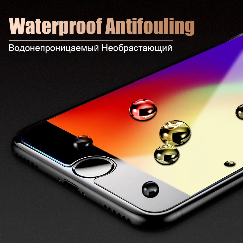 9H Protective Glass For iPhone 6 7 5 S SE 6s 8 Screen Protector iPhone 7 Xs Max Xr Tempered Glass On iPhone X 6 S 7 8 Plus Glass