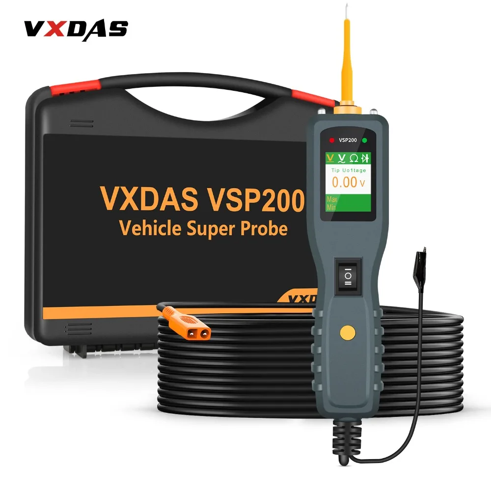 VXDAS VSP200 автомобиль супер зонд тестер цепи комплект более мощный обновлен AUTEK YD208 autel PS100 автомобилей электрические цепи тестер - изображение