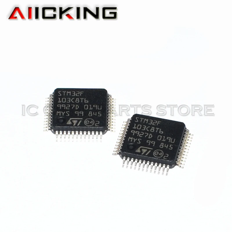 1 шт. STM32F103C8T6 LQFP48 32F103C8T6 QFP48 QFP ARM и IC