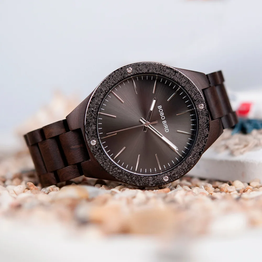 BOBO BIRD L-P05-1-2 Luxury Design Men Wooden Watches Personalize Drop Shipping Watch Male Relogio Masculino