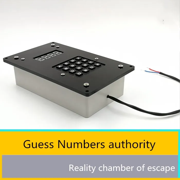 

Human secrets escape props Chamber of Secrets Product game props Guessing the number and size organ Digital ratio size