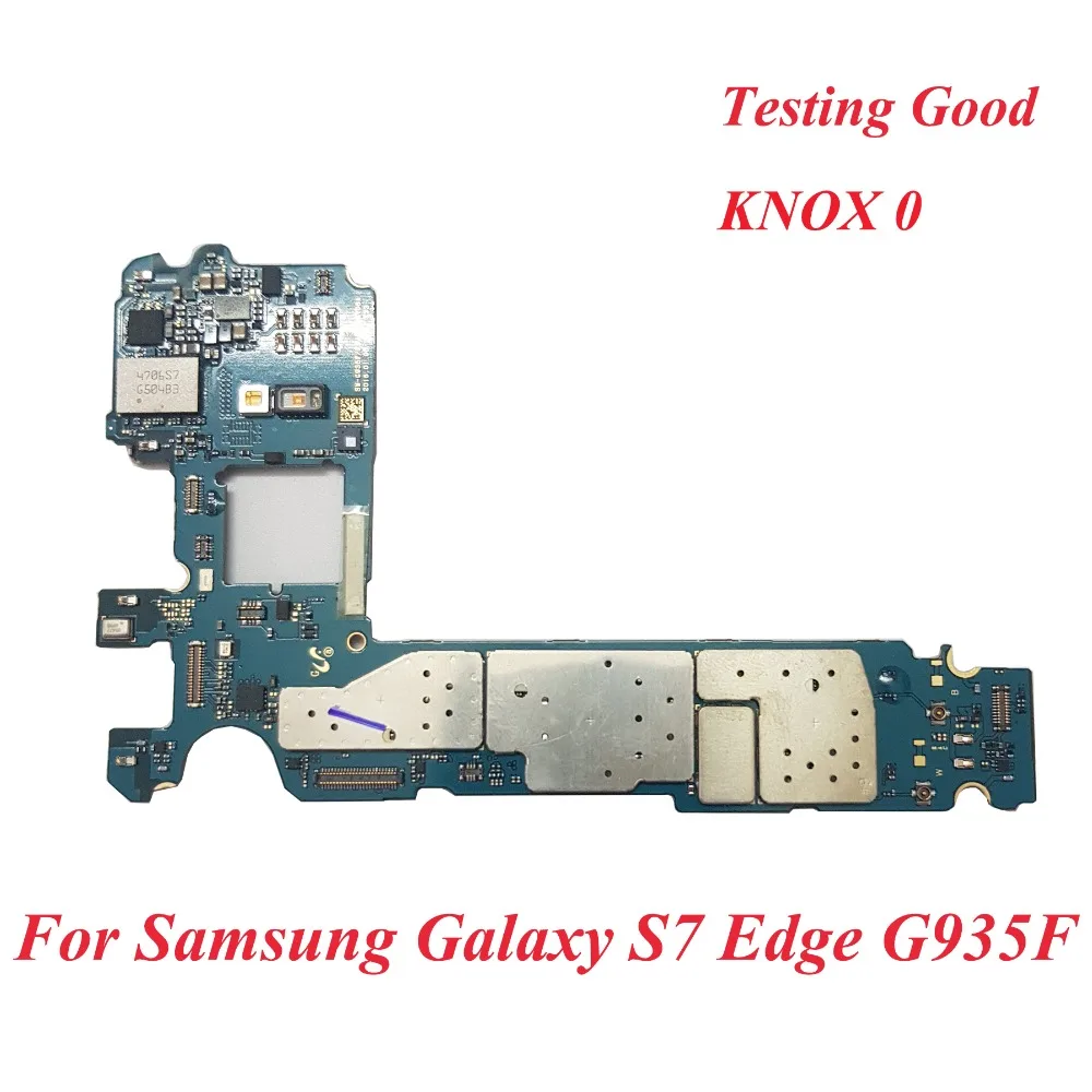 Tehxv для samsung Galaxy S7 edge G935F G935FD G935V материнская плата оригинальная 32 гб тестирование Хорошее