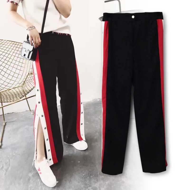 Aliexpress.com : Buy 2017 Women Straight Striped Trousers