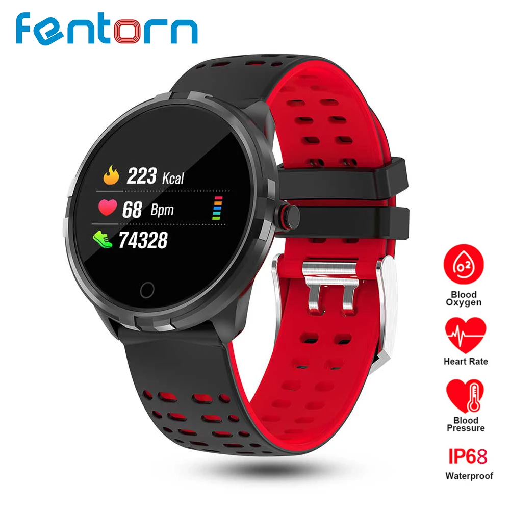 

Fentorn X7 Smart Watch Men Blood Pressure Fitness Tracker Heart Rate Monitor IP68 Waterproof Activity Tracker Women Smartwatch