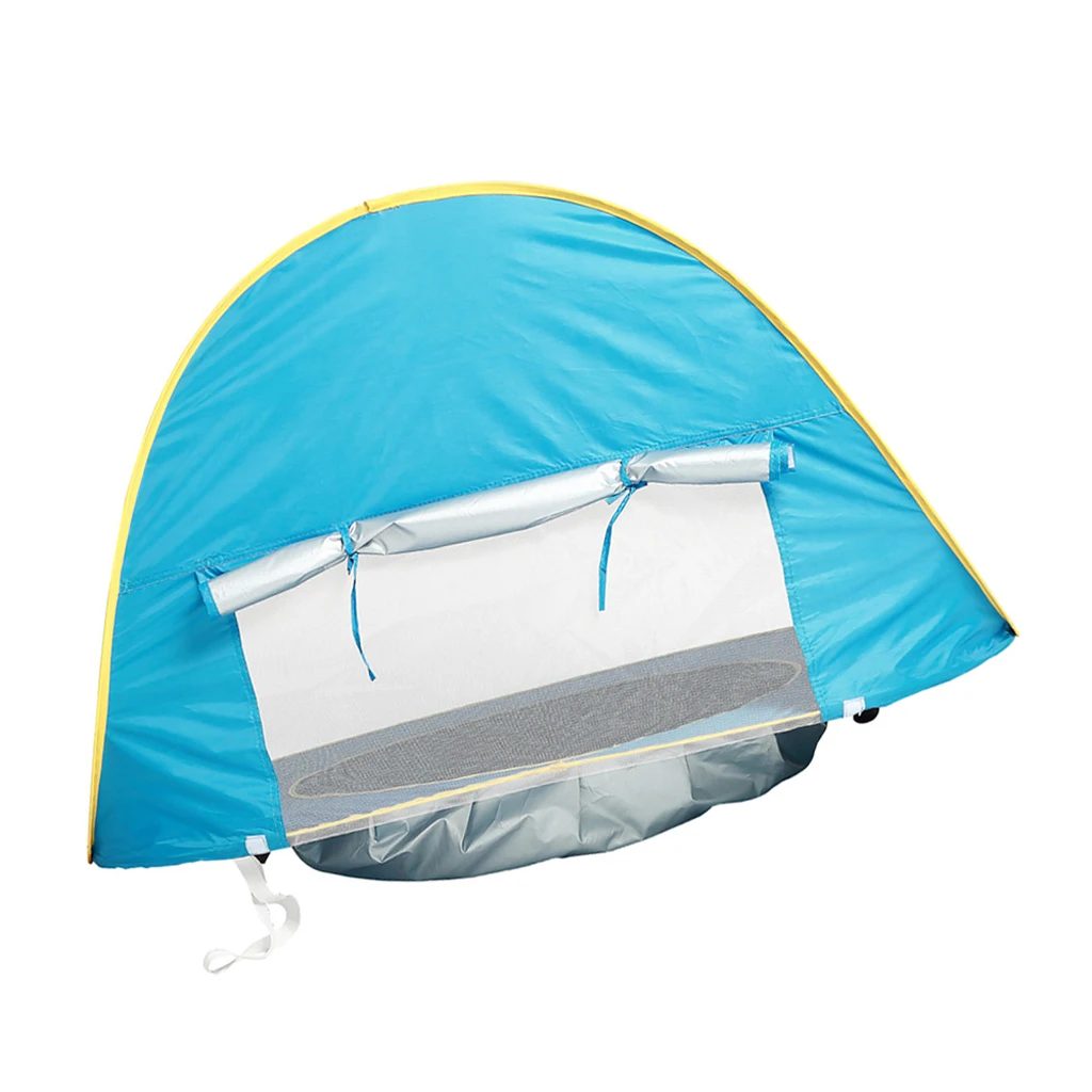 Pop Up Baby Beach Tent with Shade Pool UV Protection Canopy Sun Shelter Playhouse Hut for Infant Water Sand Toy 50+ UPF Portable