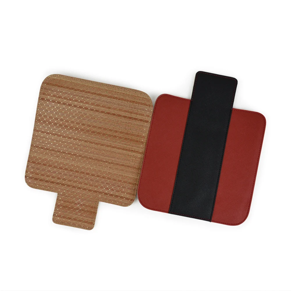 Т-образная деревянная зернистая крышка из искусственной кожи с откидной крышкой для замены с магнитным замком для Obag O Pocket