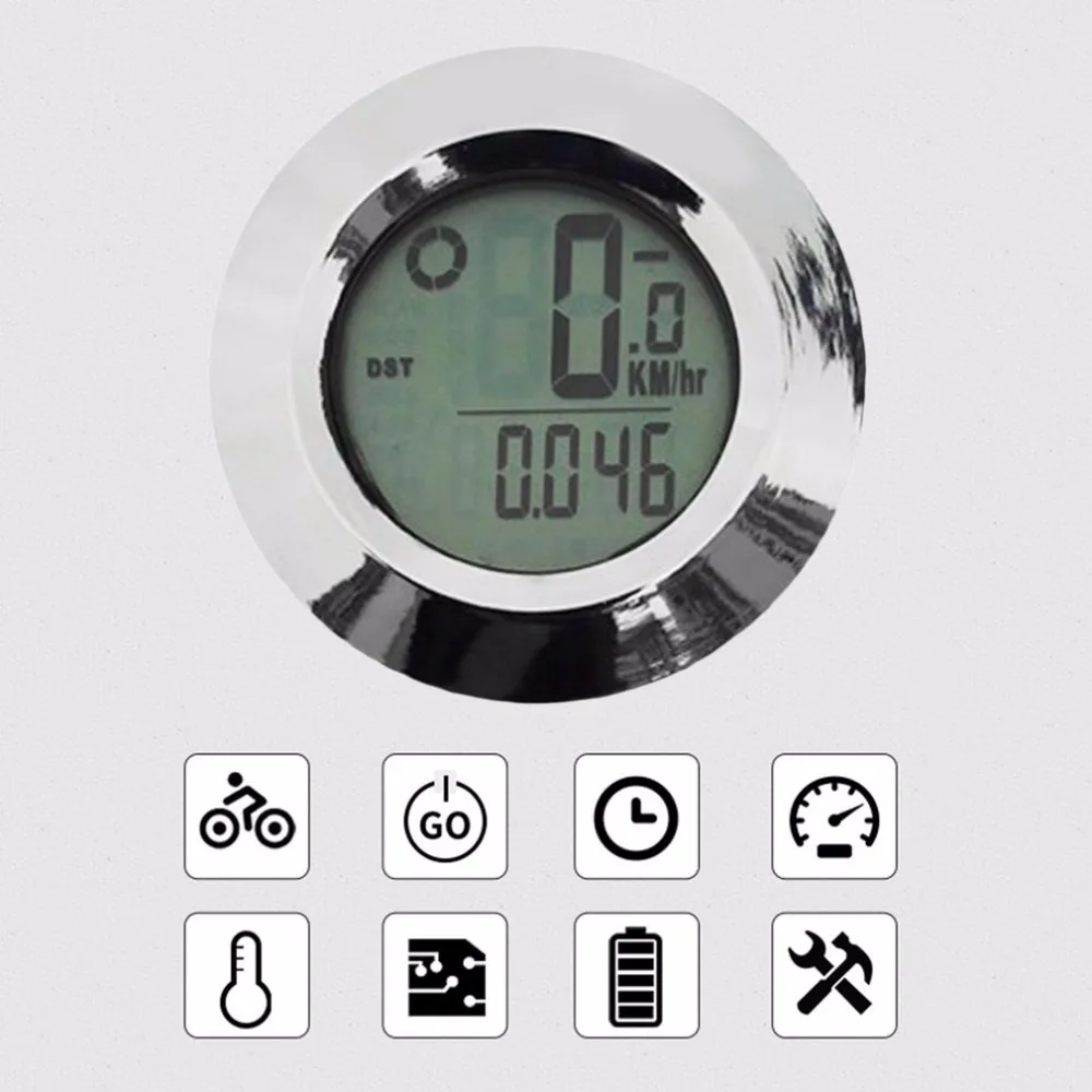 

Multifunctional Bluetooth 4.0 Wireless Bicycle Computer Speedometer Cycling Odometer With LCD Backlighting