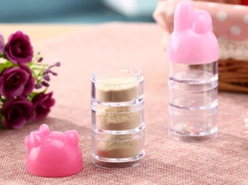 

New Cute My Melody Plastic Boxes Cat Comestic Box for Girls Dolls House Decoration DIY collection