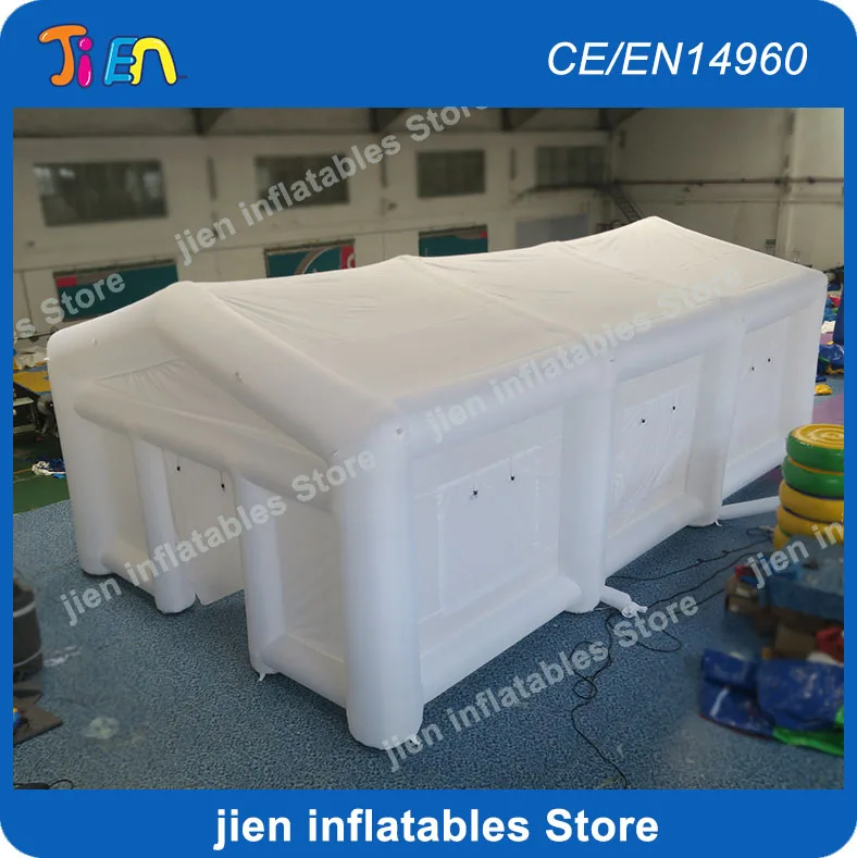 Новинка 2018 белая надувная Свадебная палатка на заказ 10x 6 м/12x м/12x8 м вечерние ринки