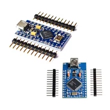 Pro Micro для arduino ATmega32U4 5 В/16 МГц модуль с 2 Ряд контактный разъем для Leonardo. Лучшее качество