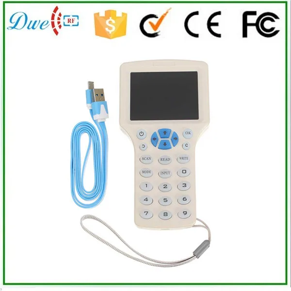 DWE CC RF ID IC Multi-function ID/IC Smart Card cloner card copier for 125khz and 13.56mhz | Безопасность и защита