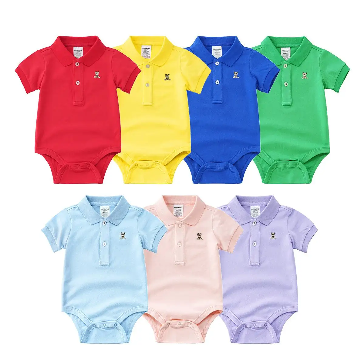 

Orangemom Brand New born boy and girl baby clothes summer 2019 Baby clothing short sleeve 7 colors Bodysuit Newborn JumpSuits