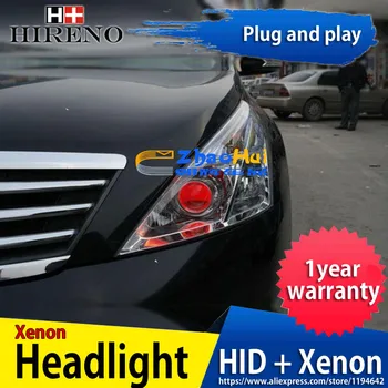 

Car custom Modified Xenon Headlamp for Nissan Altima teana 2008-10 Headlights Assembly Car styling Angel Lens HID 2pcs