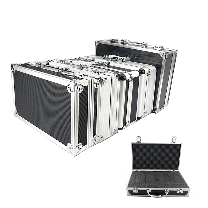 New-Toolbox-Portable-Aluminum-Tool-Box-Instrument-Storage-Case-Handheld ...