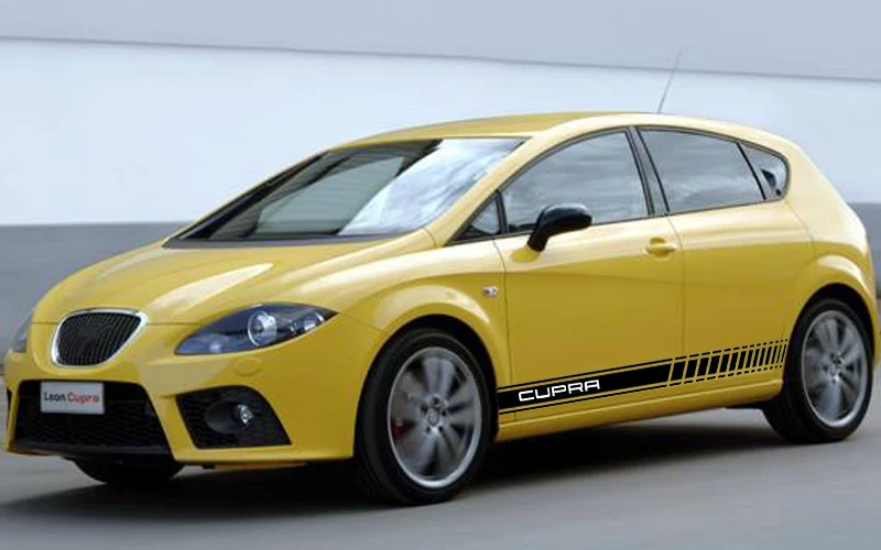 1 пара KK автомобиля боковой стикер тела для SEAT Leon CUPRA R автомобильные аксессуары