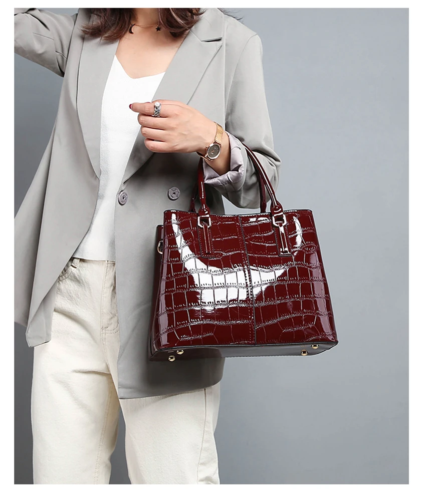 Большая вместительная женская сумка-мессенджер, Брендовые женские сумки на плечо, Женская Роскошная сумка из искусственной кожи, женская дизайнерская сумка-тоут