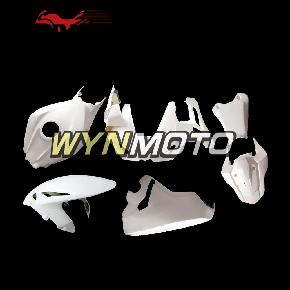 Полный комплект обтекателей из неокрашенного стекловолокна для Honda CBR1000RR 2017 CBR1000