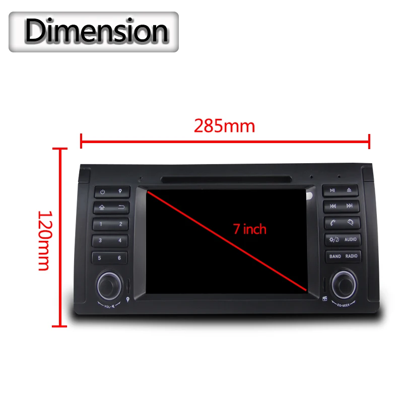 Top 4G RAM Android 9.0 Car DVD Player for BMW BMW E39 X5 M5 E38 E53 Car Radio GPS stereo navigator tape recorder support wifi canbus 17