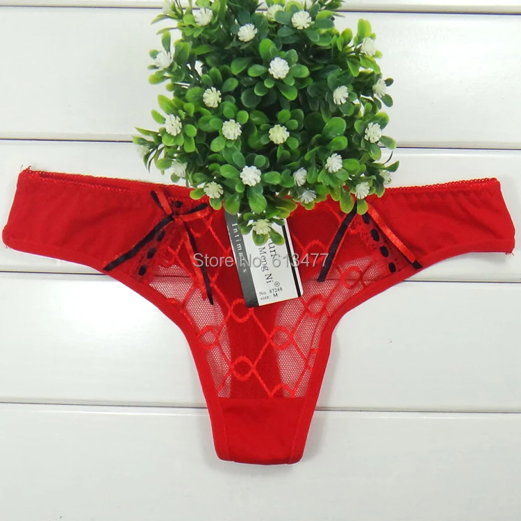 Хлопок женские Сексуальные Стринги Трусики Трусы Для Ladies t спину Бесплатная