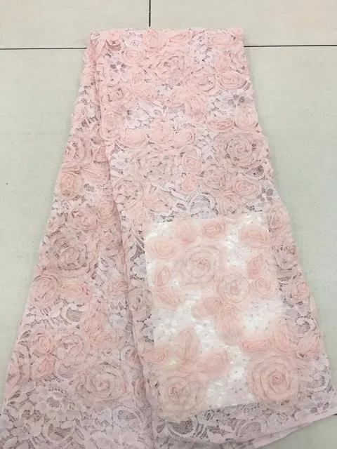 

embroidery French lace Jacquard african guipure fabric with applique tulle lace has elegant dress